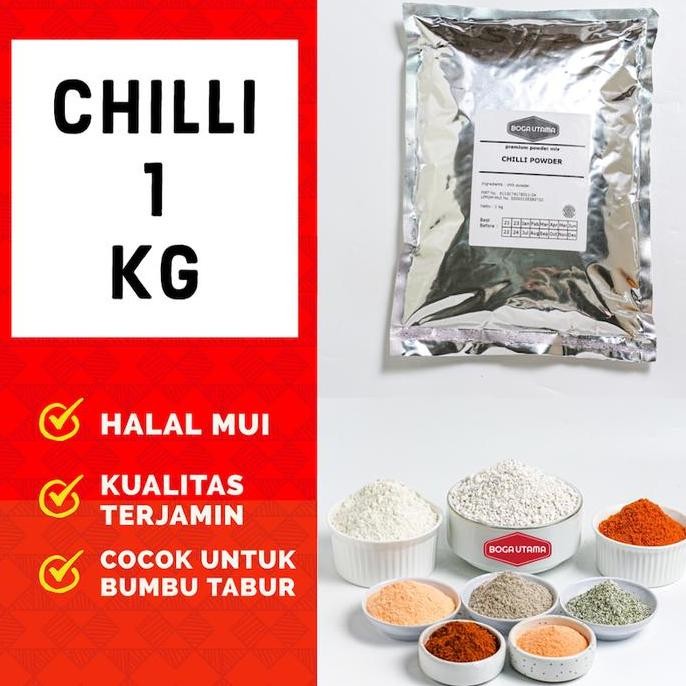 

DISKON! BUMBU TABUR CABE BUBUK SUPER PEDAS 1KG UNTUK AYAM GORENG TAIWAN SHIHLIN