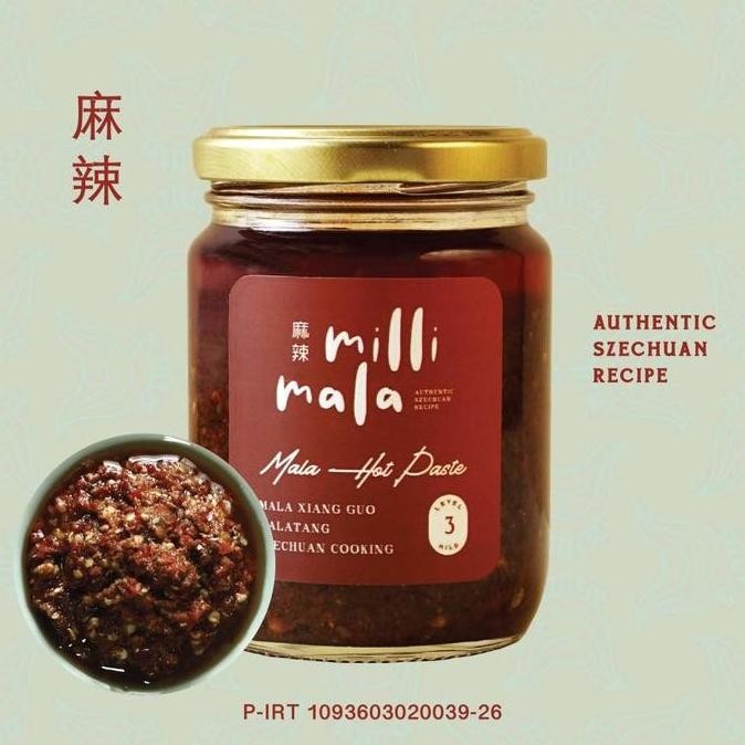 

DISKON! MILLIMALA MALA HOT PASTE BUMBU XIANG GUO MALATANG SZECHUAN ASLI 200GR
