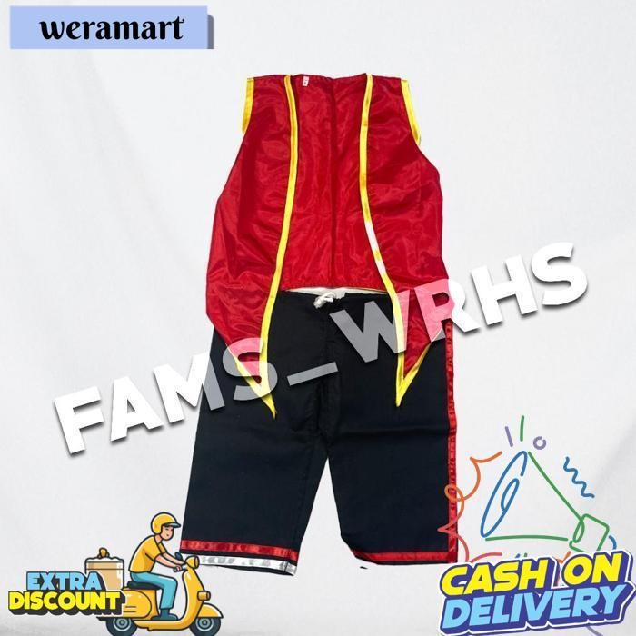 Baju Setelan Ganongan Anak Dewasa Celana Rompi Ganongan Dan Jaranan Jaranan