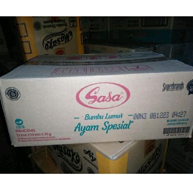 

DISKON! BUMBU LUMUR AYAM SPESIAL SASA 24G (120 PCS) - BUMBU INSTAN AYAM SASA