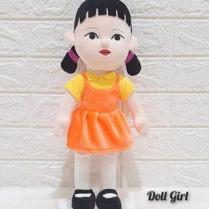 Boneka Squid game killer doll