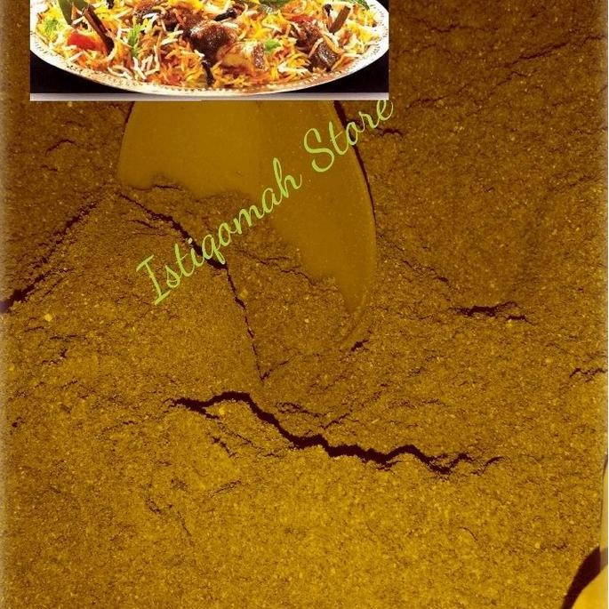 

DISKON! BUMBU BUBUK NASI BRIYANI ORGANIK 250GR | REMPAH ASLI KHAS TIMUR TENGAH