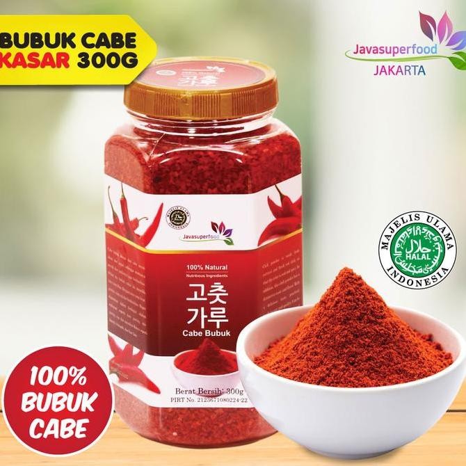 

DISKON! BUBUK CABE KOREA 300GR KOREAN CHILI POWDER ORIGINAL TOPLES HALAL