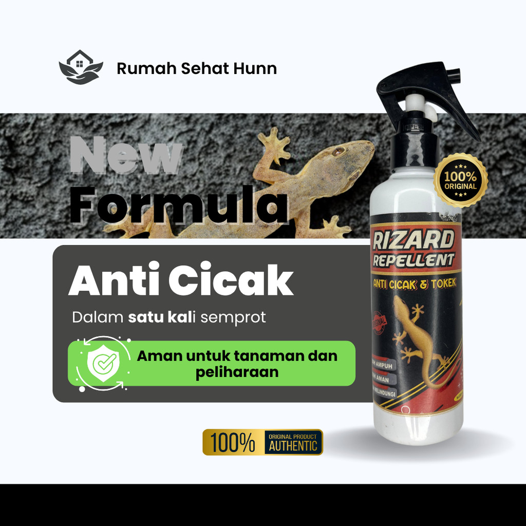 SEMPROTAN PENGUSIR CICAK DAN PEMBASMI CICAK 250 ML | OBAT CICAK | RACUN CICAK AMPUH SEKALI SEMPROT