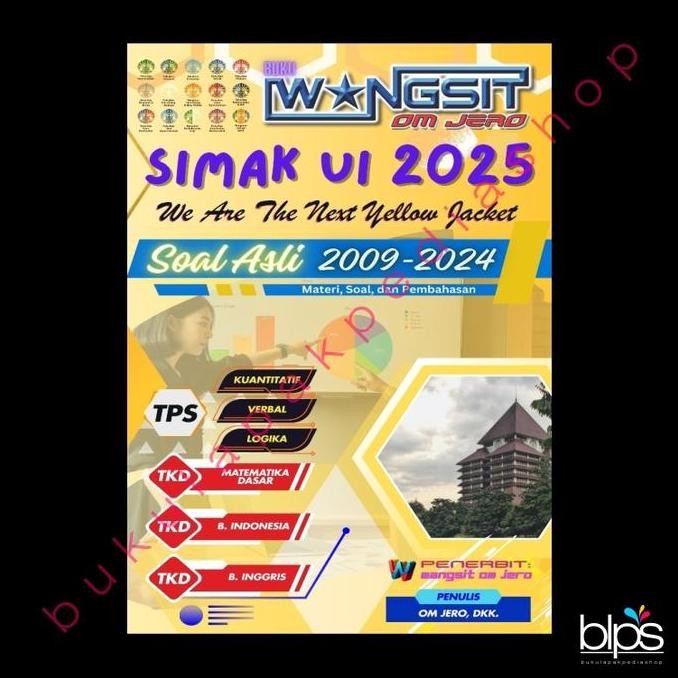 BUKU SIMAK UI 2025 - BUKU WANGSIT OM JERO UTBK SNBT SIMAK UI 2025