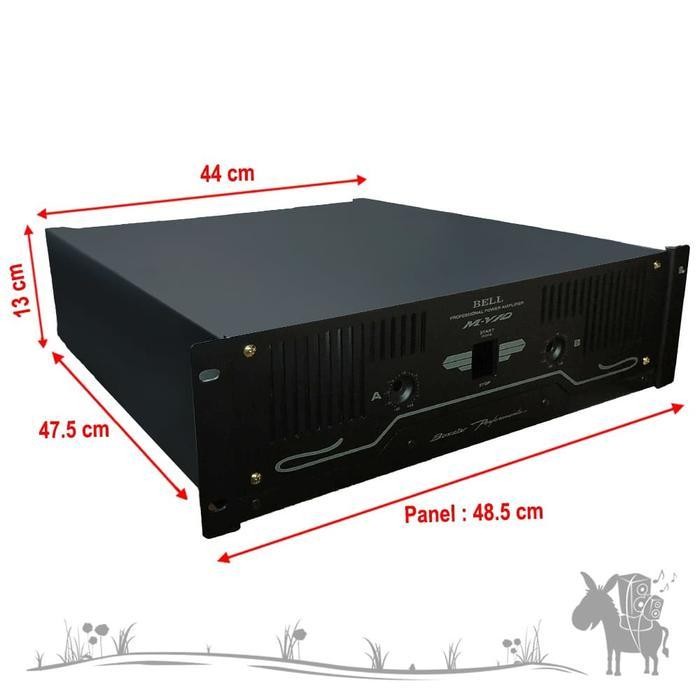 BOX MV10 MV-10 MV 10 POWER AMPLIFIER BELL