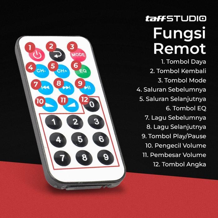 Papan Audio Amplifier Karaoke Bluetooth with Optical Fiber