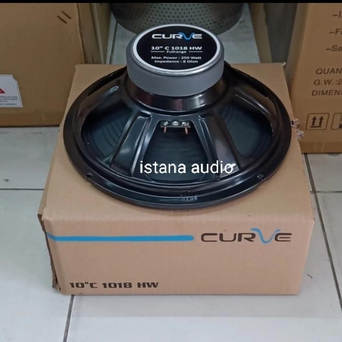 Speaker Full range CURVE C1018HW FULL RANGE 10inch