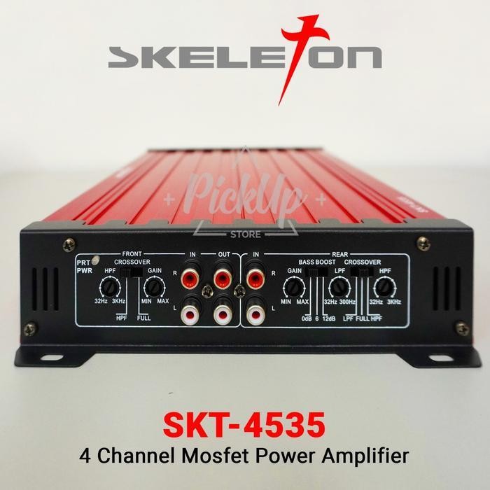 POWER AMPLIFIER MOBIL 4 CHANEL SKELETON 4535