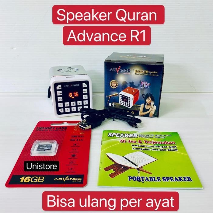 Speaker Quran Alquran Advance R1 / Speaker murottal quran Advance R1