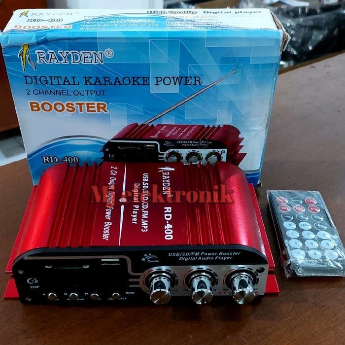 Amplifier Mini RD-400 2 Chenel Mini Amplifier RD 400