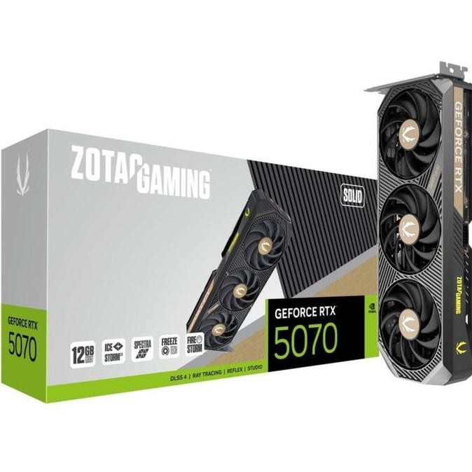 ZOTAC GAMING GEFORCE RTX 5070 SOLID 12GB GDDR7 ZT-B50700D-10P