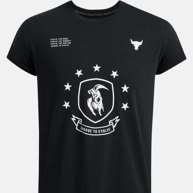 TERBARU - Kaos UA Project Rock Evolve Cap Sleeve T-Shirt