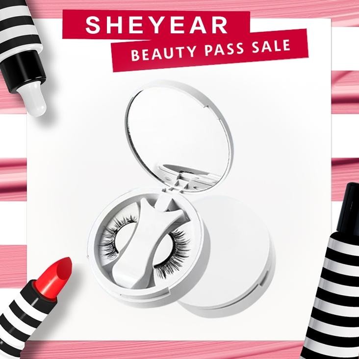 Magnetic Eyelash Lashes Mata Magnet Reusable Mata Magnet Magnetik Tanpa Lem Korea Natural Fake Lashe