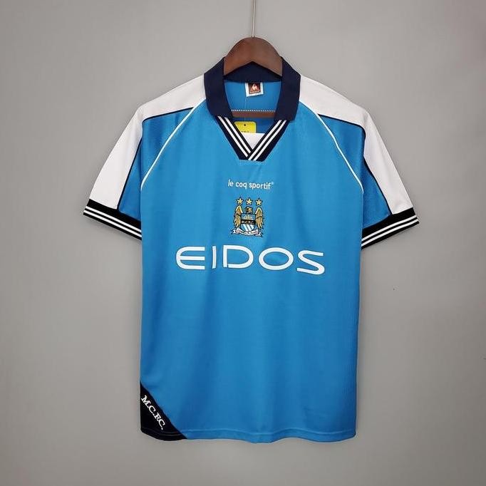 Jersey Retro Vintage Man.City Home 1999 GO HQ