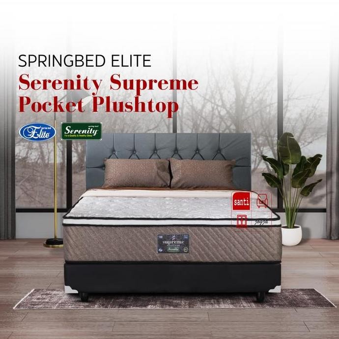 Springbed Elite Serenity Supreme Plushtop 140 X 200 Set