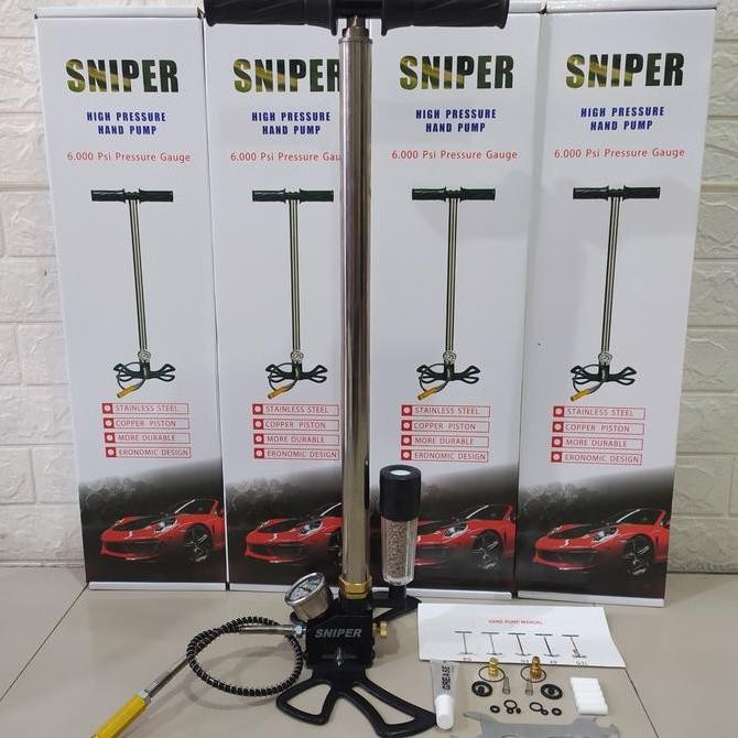 Pompa Pcp Import, Pompa Pcp 6000Psi Pressure Gauge, Kompa Pcp, Pcp Ready