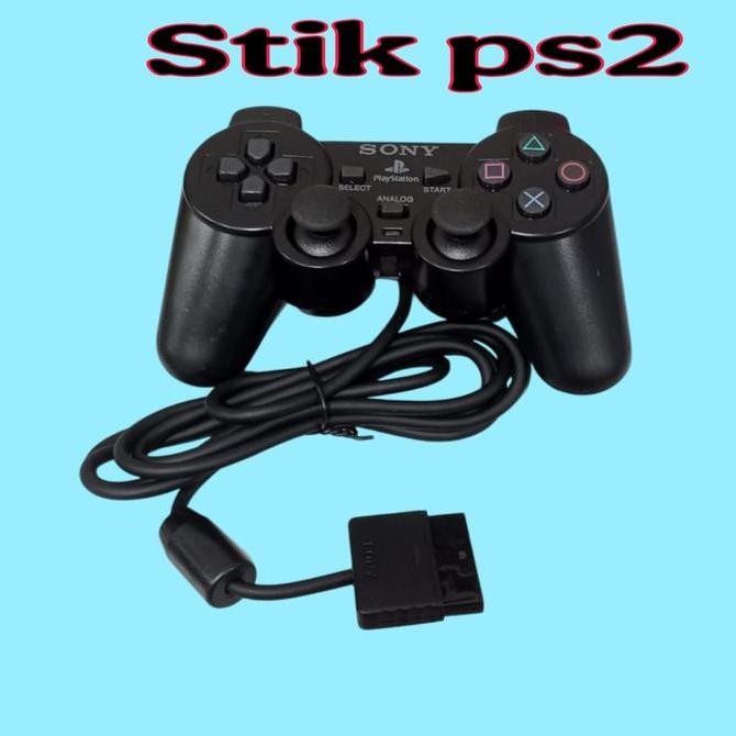 Produk Baru Stik PS2 TW Ori - Stick PS2 Getar Dualshock Analog