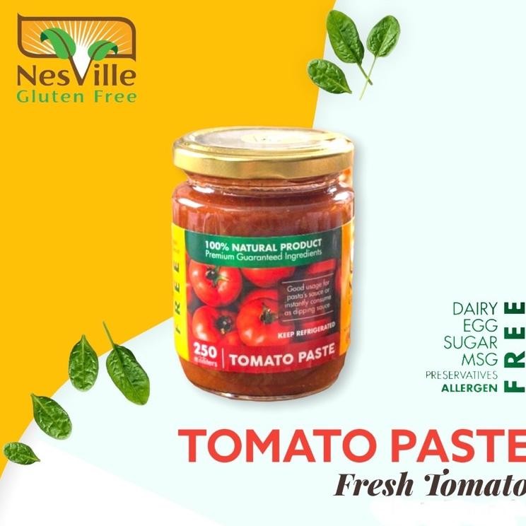 

Nesville Tomat Sauce Pasta Gluten Free Non Gmo Sehat Organik Mpasi Balita Bebas Gluten Gf Cf