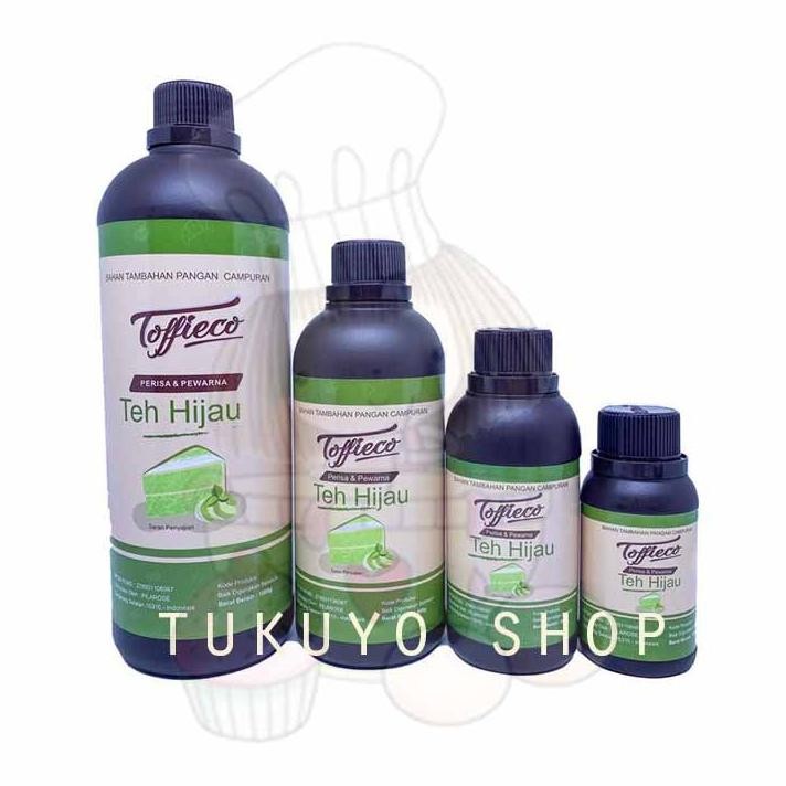 

Toffieco Pasta Perisa Pewarna Green Tea Teh Hijau Gr