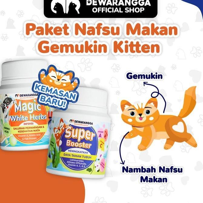 Vitamin Anak Kucing Dewarangga - Vitamin Penggemuk Kucing Kitten