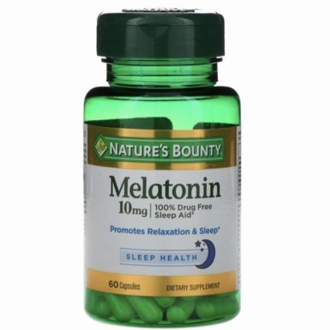 Jual nature's bounty melatonin 10mg sleep 60.capsules