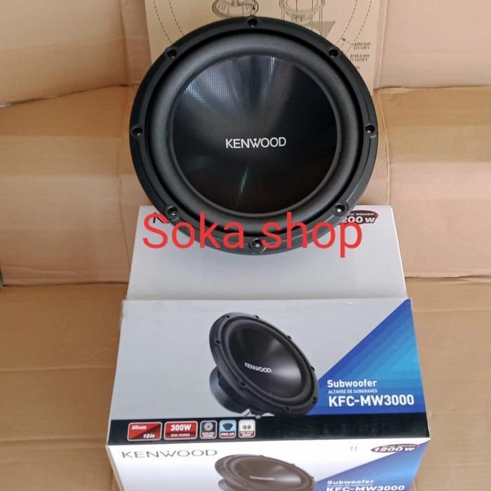 Subwoofer KENWOOD 12 inch KFC MW-3000 DOUBLE MAGNET ORIGINAL