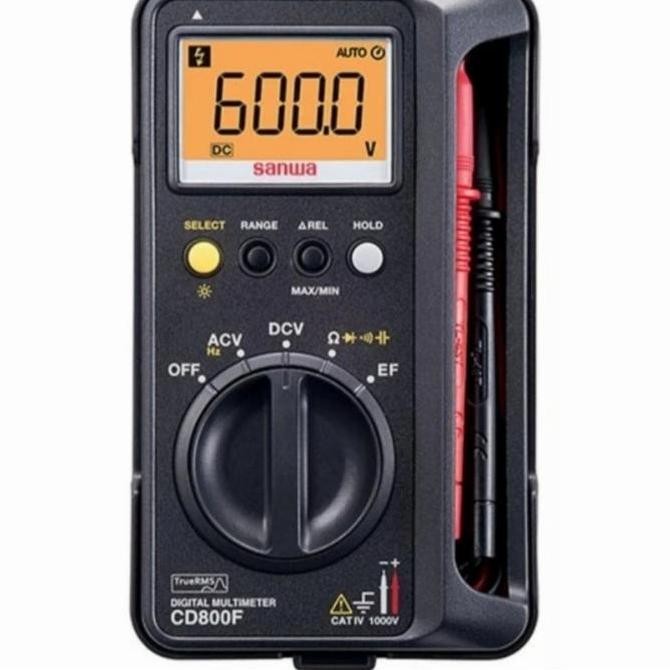 Sanwa Multitester Digital Cd 800 F / Cd800F Baru