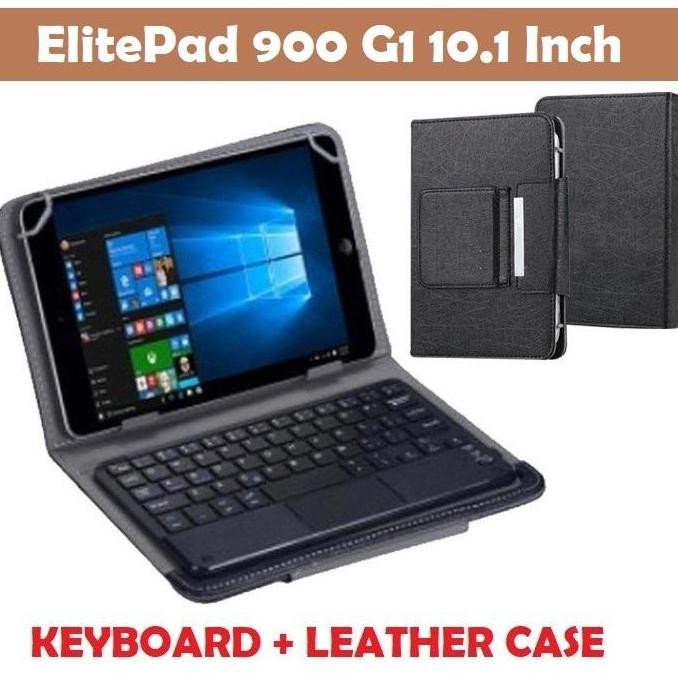 NEW ElitePad 900 G1 10.1 Inch KEYBOARD BLUETOOTH TOUCHPAD LEATHER CASE