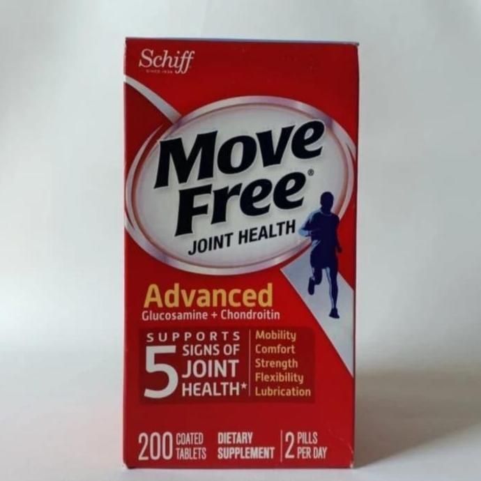 Jual schiff move free advanced glucosamine chondroitin 200.tablet