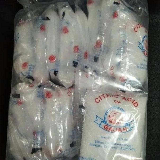 

TERMURAH - Citrid Acid ( Citrun ) Cap Gajah Kemasan 48 gr x 20 sachet