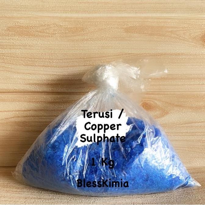 Copper Sulphate 1 Kg-CuSo4-Terusi-Copper Sulfat-Coper Sulfat
