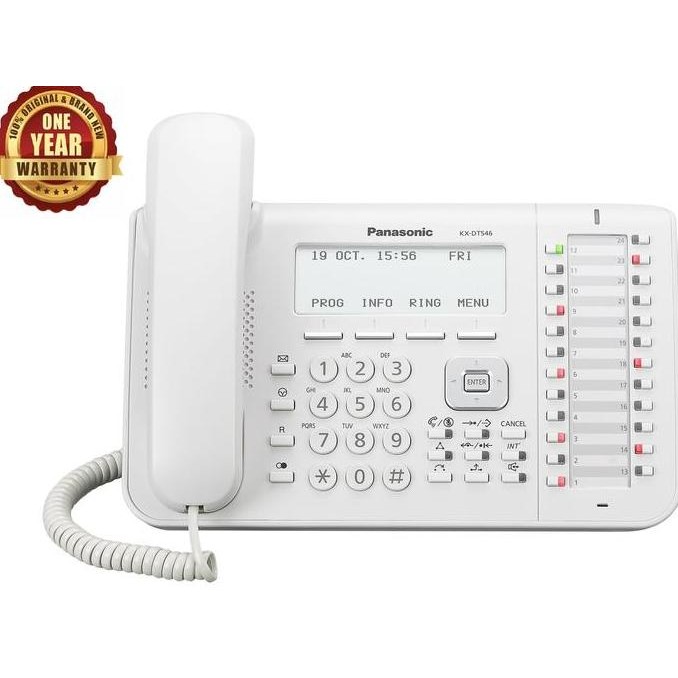 TERBARU - Telepon Digital Panasonic PABX KX-DT546 ORIGINAL GARANSI