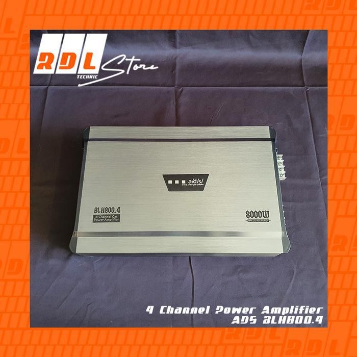 4 Channel Power Amplifier ADS BLH800.4