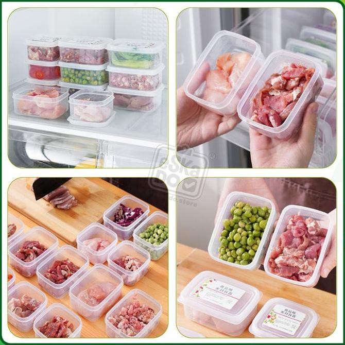(Allthebest) Kotak Penyimpanan Makanan Beku Freezer / Refrigerator Storage Box