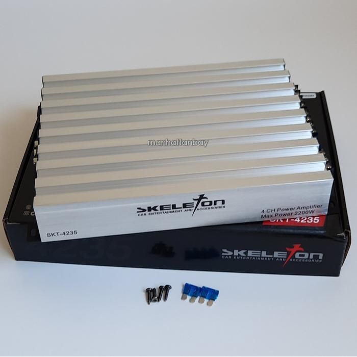 Power Amplifier Mobil Skeleton 4 Channel