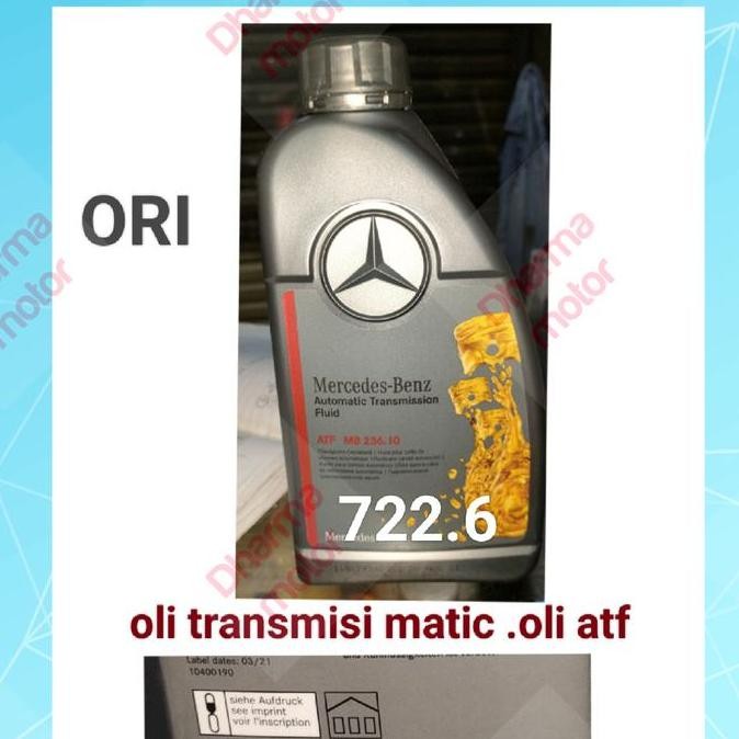 TERBARU - OLI ATF TRANSMISI MATIC 722.6 MATIK ASLI ORIGINAL MERCY BINTANG