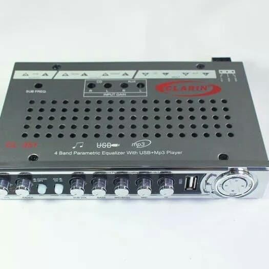 PRE AMP/PARAMETRIK CLARIN CL 351 EQUALIZER USB MP3