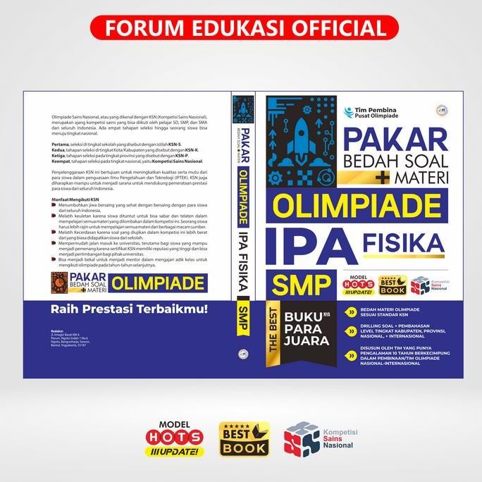 BUKU PAKAR OLIMPIADE IPA FISIKA SMP SOFT COVER