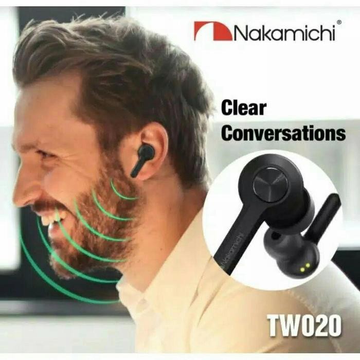 TWS Nakamichi TW020 Earphone Bluetooth Original