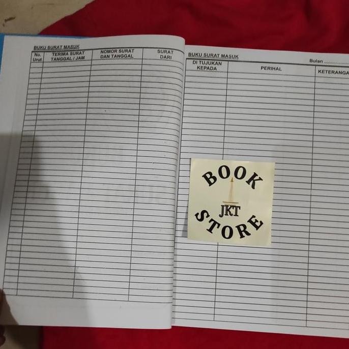 

BUKU SURAT MASUK