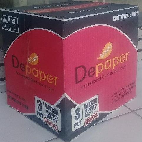 

TERBARU - 3 Ply Wartel Kertas Continuous Form Depaper 9 1/2" X 11