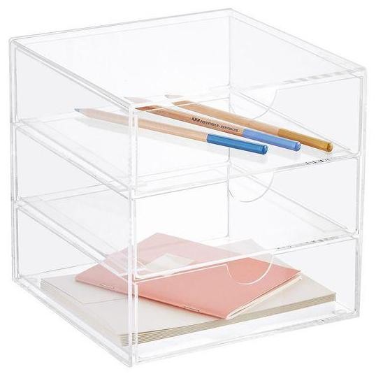 TERLARIS - Karra | Laci Akrilik Rak Laci | Acrylic Organizer Rak Akrilik Kotak