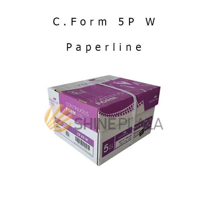

TERLARIS - Continuous Form Paperline 5 Ply 9.5 x 11 Inch (K5 W)