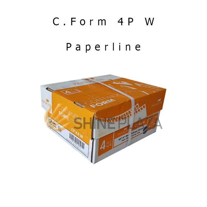 

TERLARIS - Continuous Form Paperline 4 Ply 9.5 x 11 Inch (K4 W)