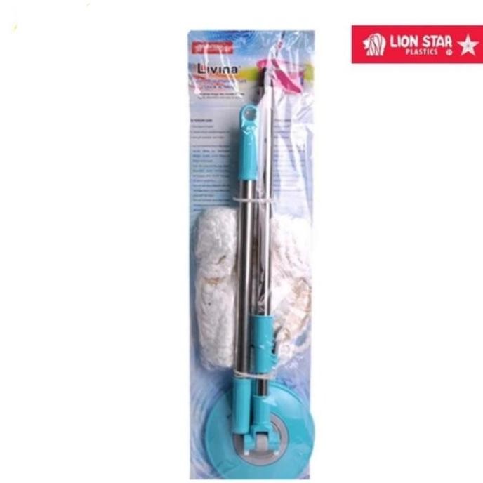 PEL LION S / TONGKAT PEL SPIN MOP / ALAT PEL PU LIVINA