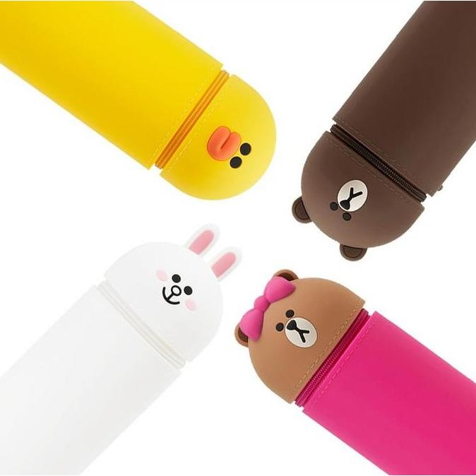 

Tempat Pensil Kotak Pensil Silicone Dua Fungsi Bisa Sebagai Pen Holder Premium Quality