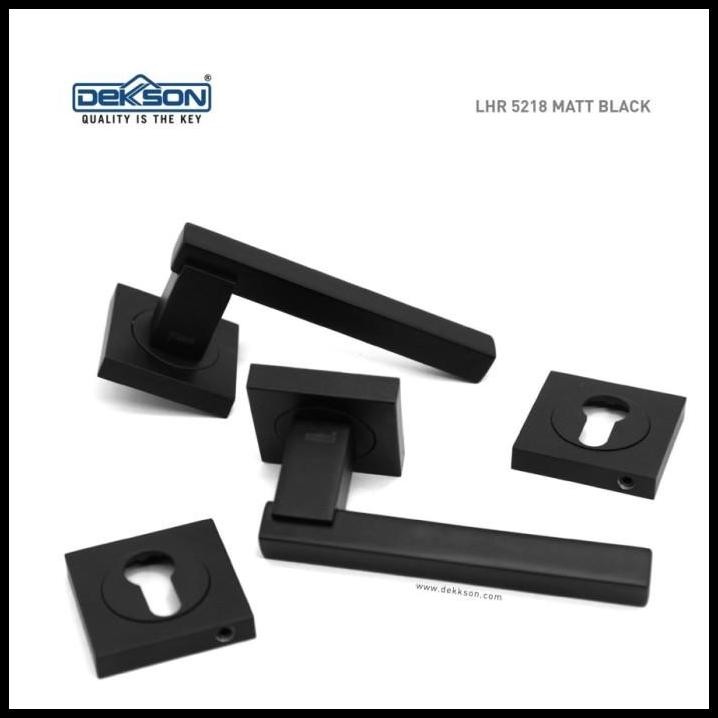 HANDLE DEKKSON LHR 5218 BLACK Handle Hitam Dekson LHR 5218 MATT BLACK
