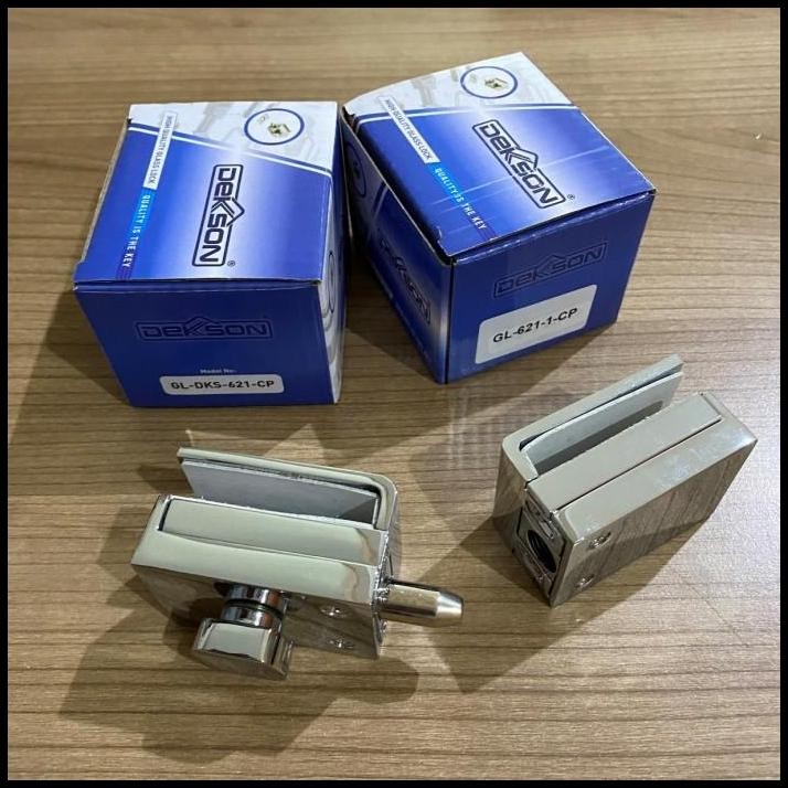 GLASS LOCK DEKKSON GL 621 CP Grendel Shower Glass To Glass Door Lock