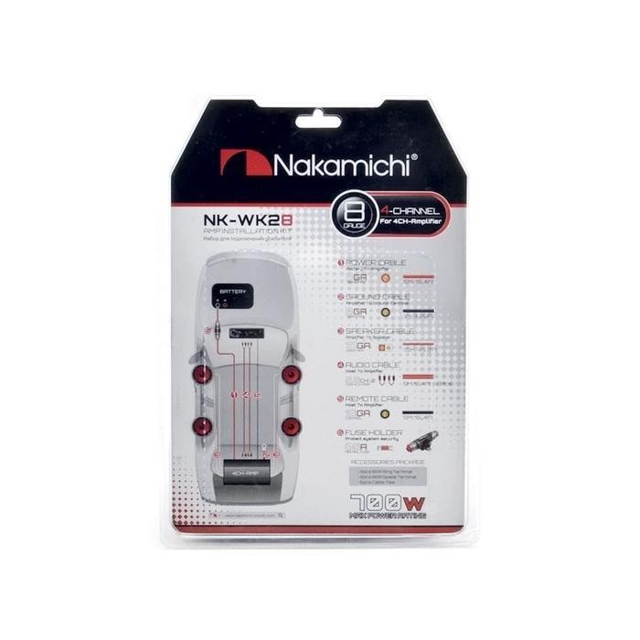 Kabel Set Nakamichi High Quality 700W/Kabel Speaker Nakamichi NK-WK 28 Terbaik Berkualitas